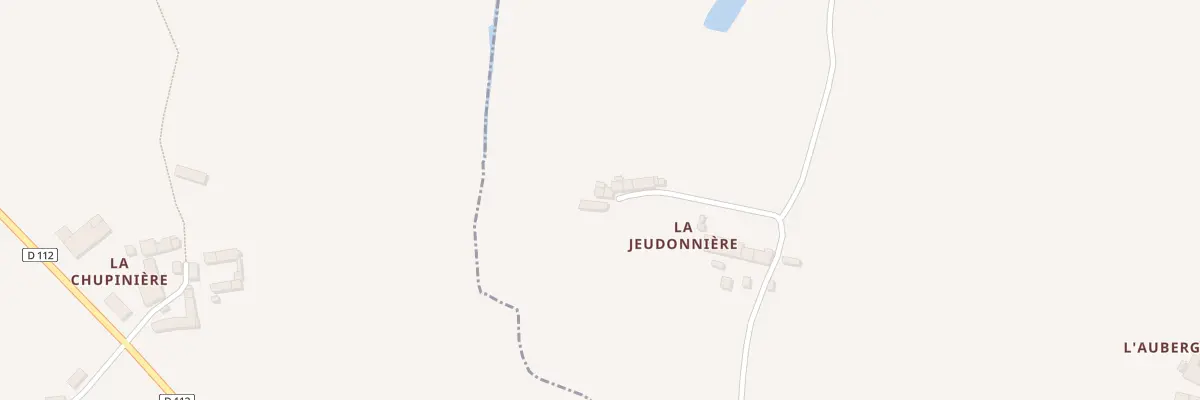 Plan du 422 La Jeudonniere à Mecé