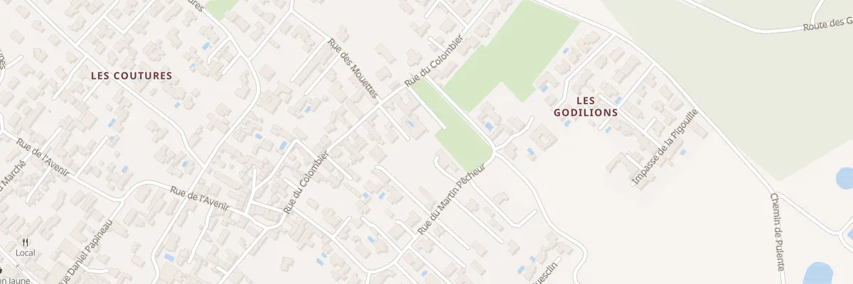 Plan du 40 Rue du Colombier à Saint-Pierre-d’Oléron