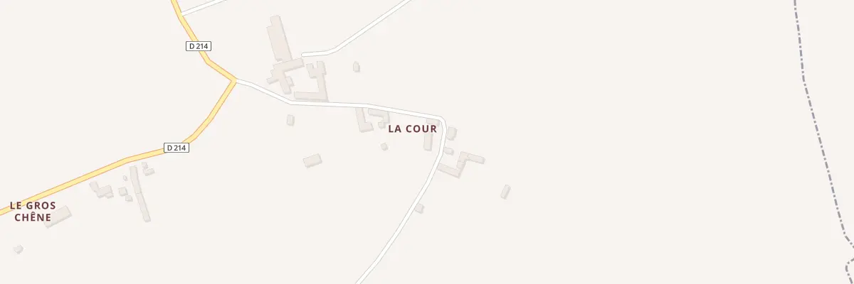 Plan du 4 La Cour à Émondeville