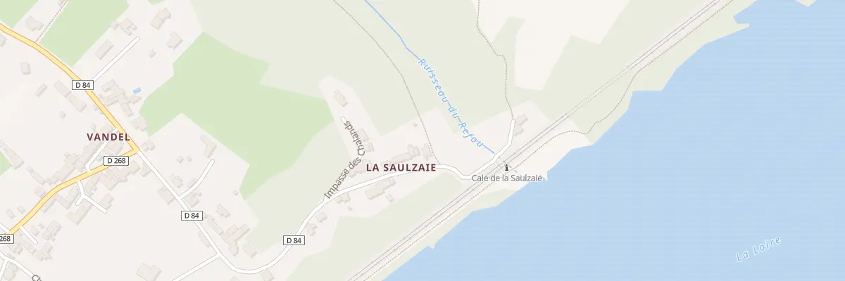 Plan du 2 Rte de la Loire au Cellier