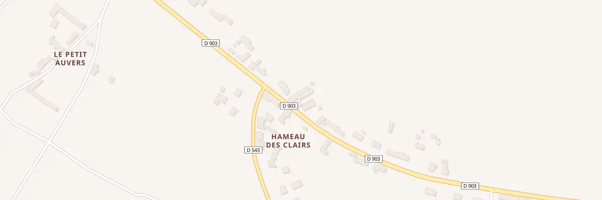 Plan du 23 Rte du Grand Chemin à Auvers