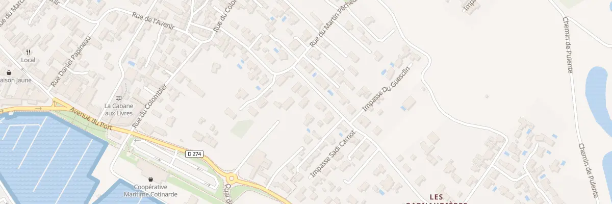 Plan du 20 Rue des Garnaudières à Saint-Pierre-d’Oléron