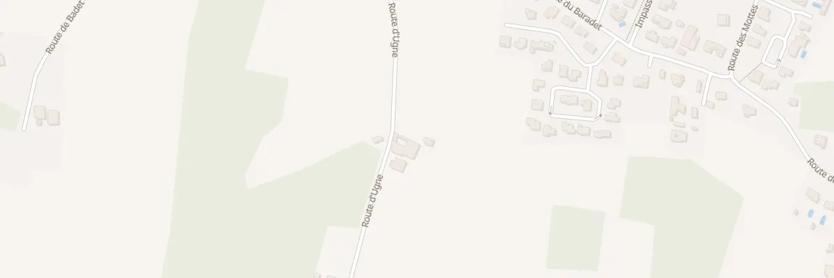 Plan du 341 Rte d’Ugne à Saubrigues