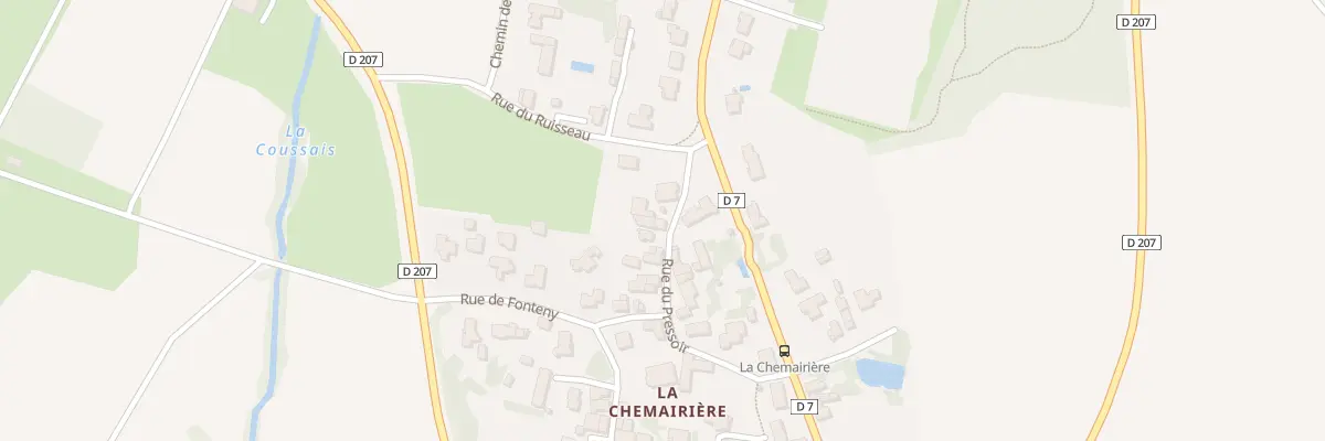 Plan du 1B Rue du pressoir aux Brouzils