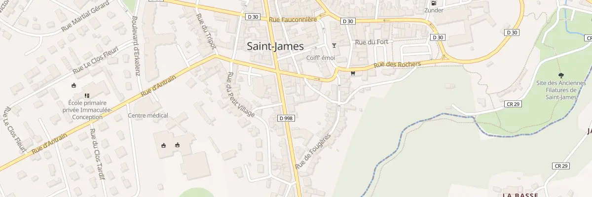 Plan du 61 Rue de la Liberation - St-Jame à Saint-James