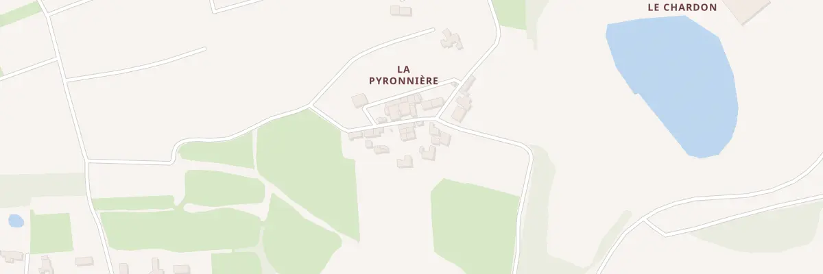 Plan du 13 La Pyronniere à Gorges