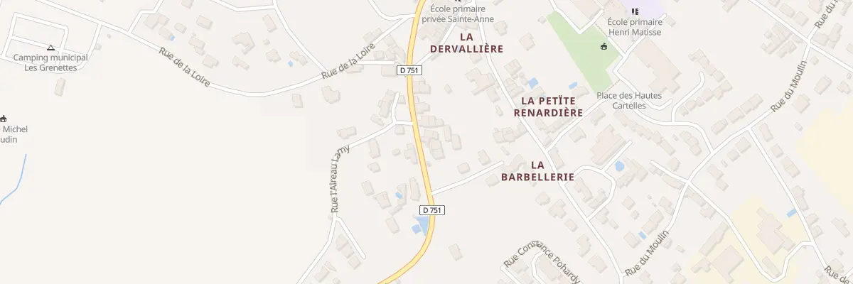 Plan du 279 Rte de Bretagne (Varenne) à Orée d’Anjou