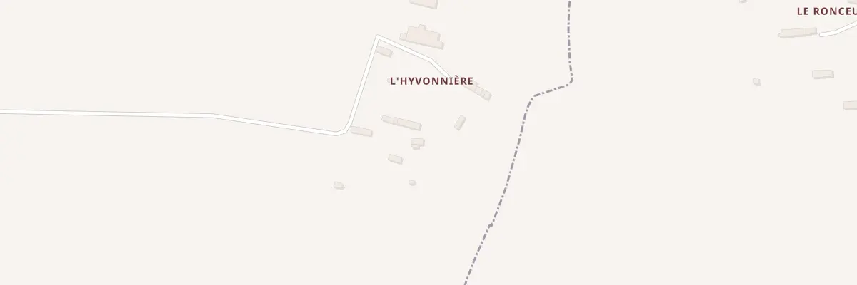 Plan du 5047 L’Hyvonnière au Mesnil-Villeman