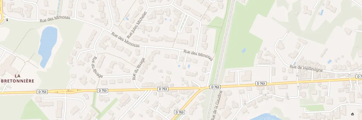 Plan du 11 Rue des Mimosas Bouffere à Montaigu-Vendée