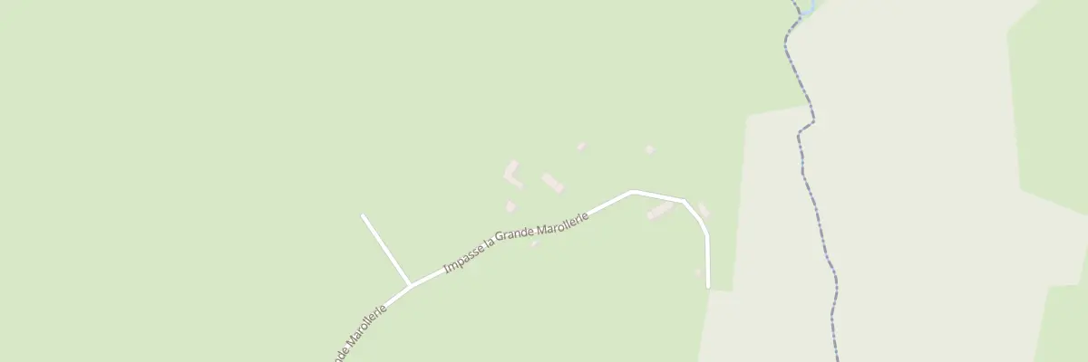 Plan du 5027 La Grande Marollerie à Chavoy