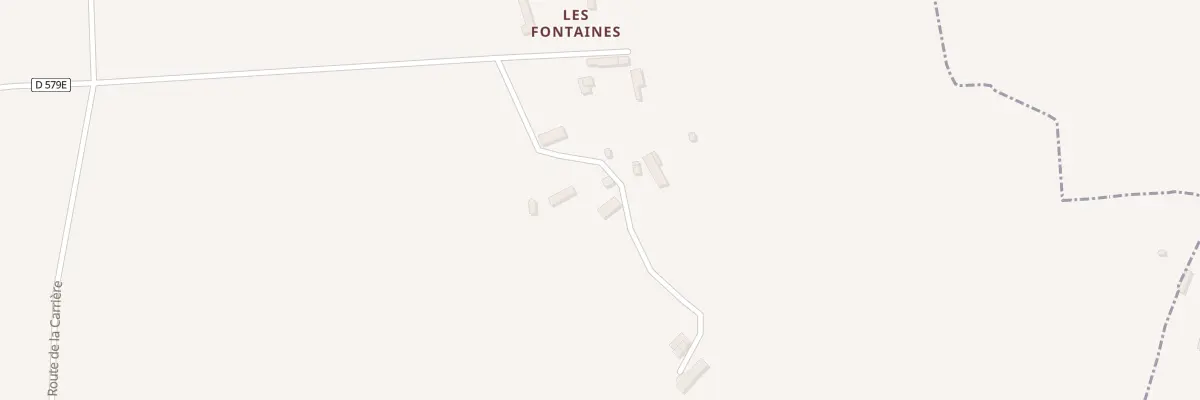 Plan du 5034 Les Fontaines au Mesnil-Villeman