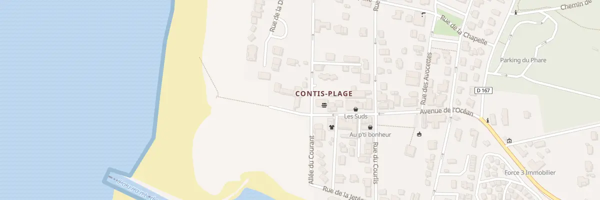 Plan du 35 Bd de la Plage à Saint-Julien-en-Born