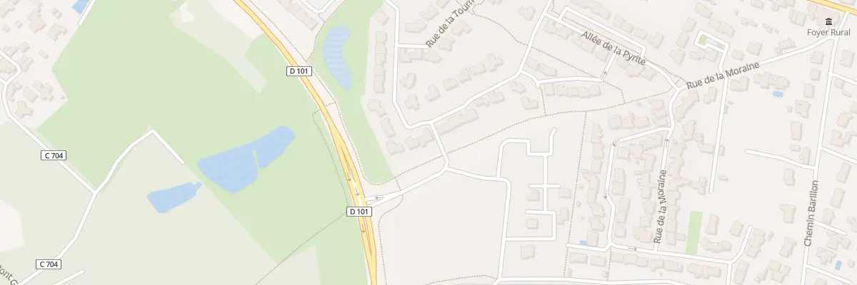 Plan du 34 Rue du caillou blanc à La Ferrière