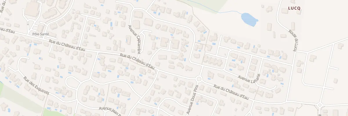 Plan du 48 Rue du Château d’Eau à Tosse