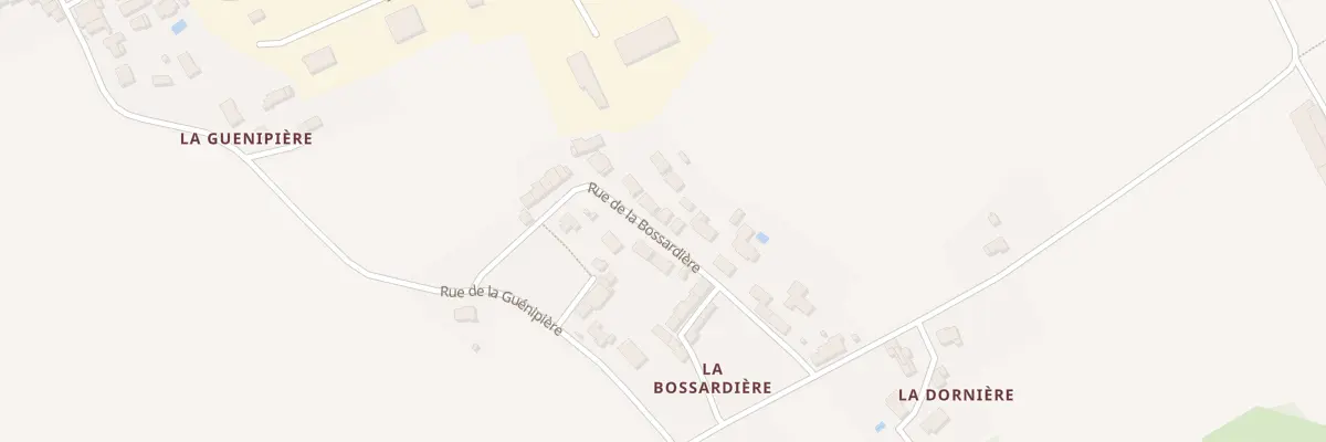 Plan du 35 Rue de la Bossardière au Landreau