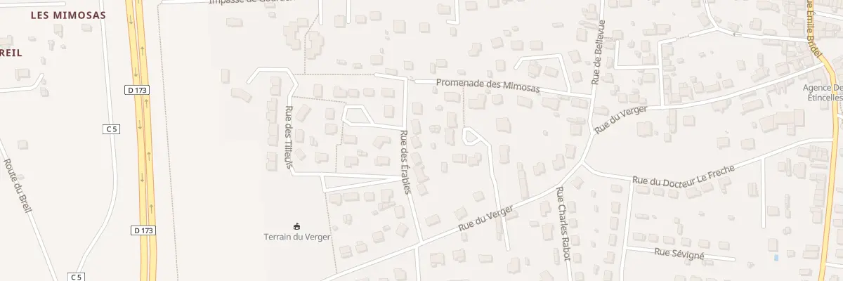 Plan du 10 Rue des Erables à Martigné-Ferchaud