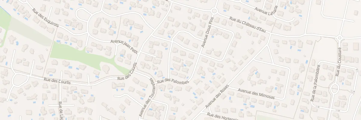 Plan du 10 Rue des Palombes à Tosse