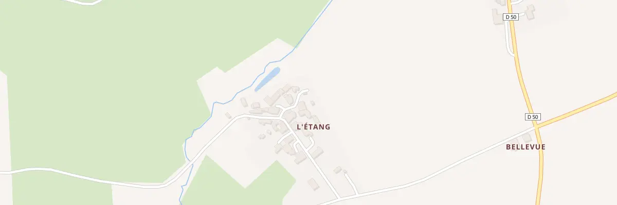 Plan du 29 L’Étang au Tablier