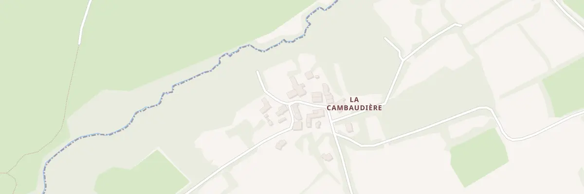 Plan du 16 La Cambaudière à Rosnay