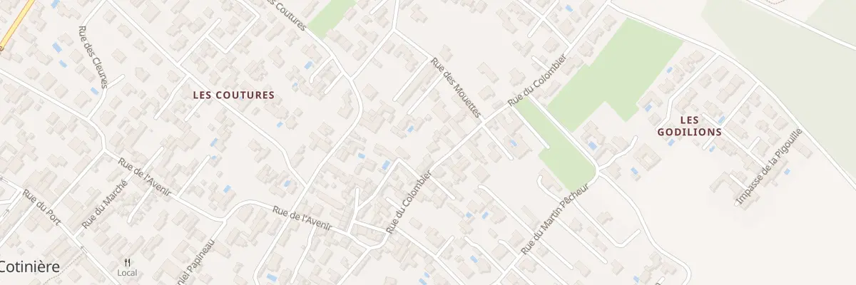 Plan du 39 Rue du Colombier à Saint-Pierre-d’Oléron