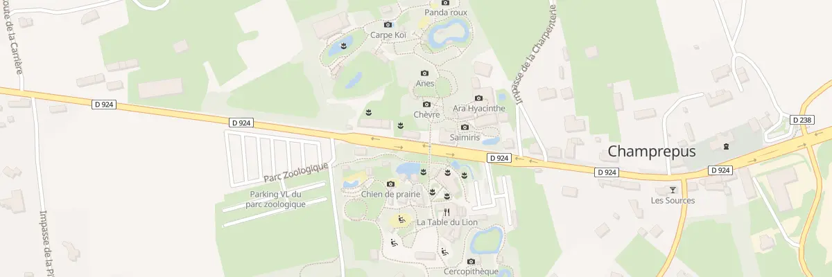 Plan du 534 Rue Saint Gaud à Champrepus