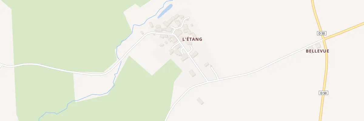 Plan du 8 L’Étang au Tablier