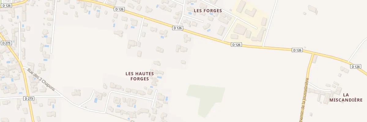Plan du 464 Rue de la Miscandiere(St Georg à Saint-Georges-d’Oléron