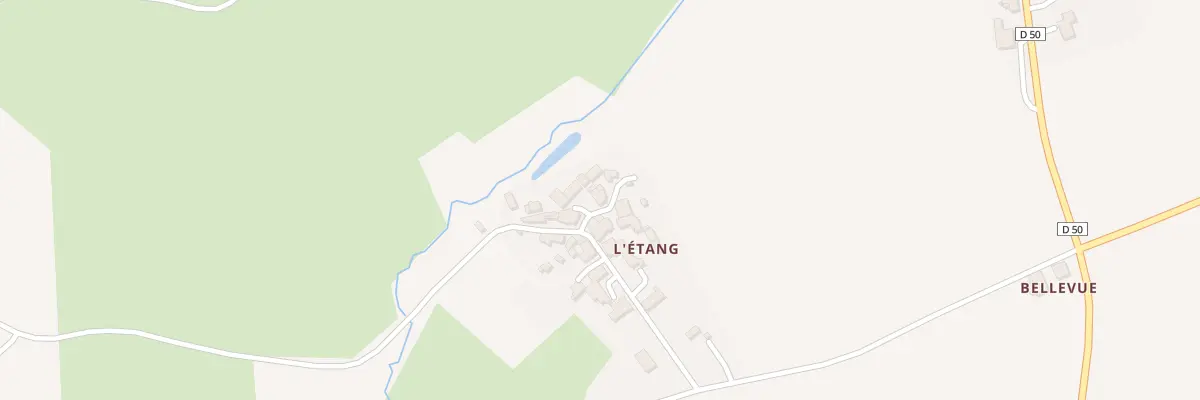 Plan du 25 L’Étang au Tablier
