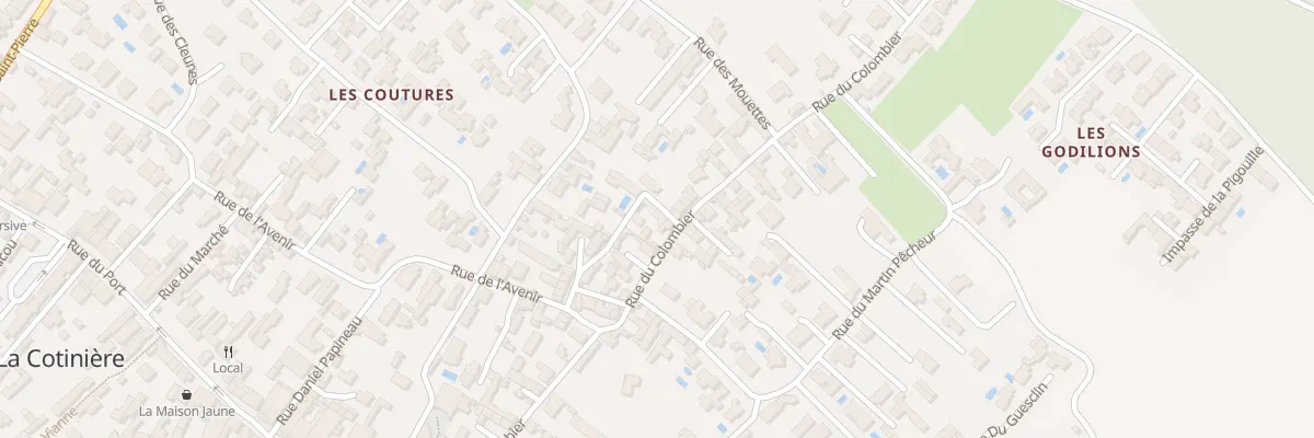 Plan du 29 Rue du Colombier à Saint-Pierre-d’Oléron