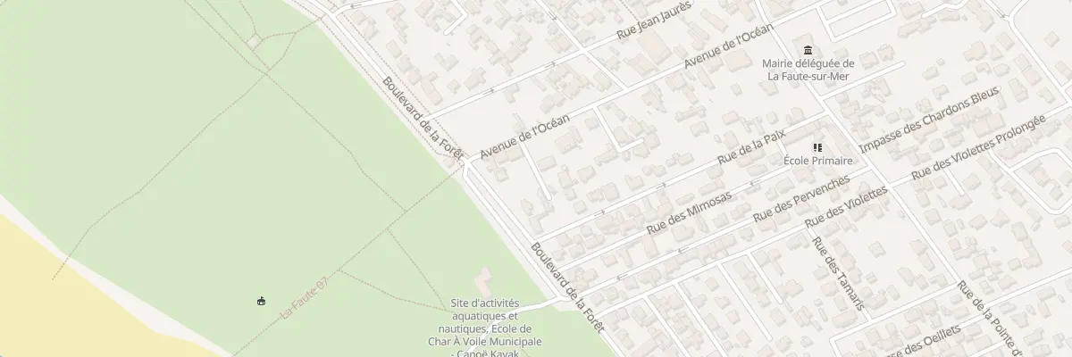 Plan du 29B Bd de la Forêt à L’Aiguillon-la-Presqu’île