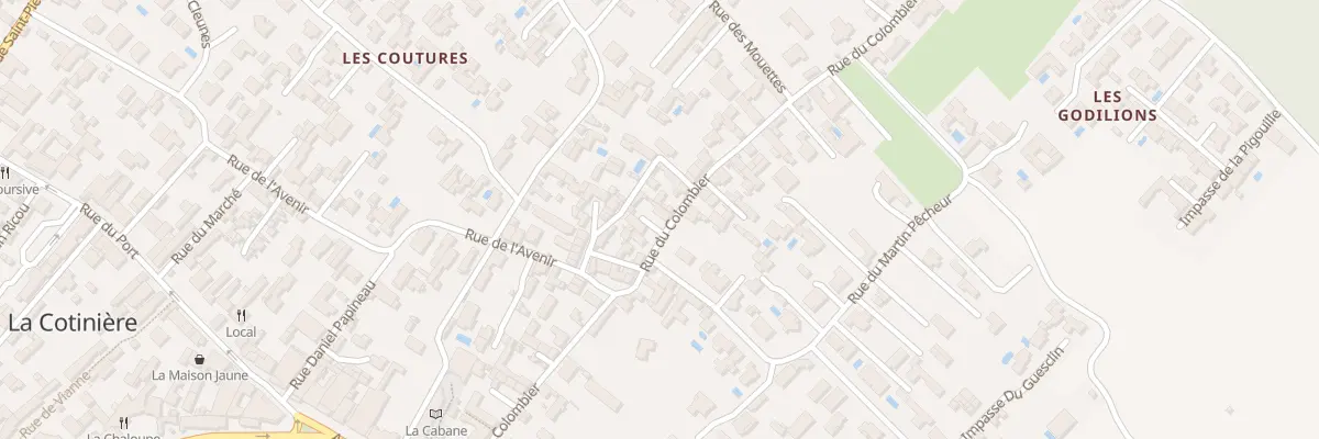 Plan du 27 Rue du Colombier à Saint-Pierre-d’Oléron