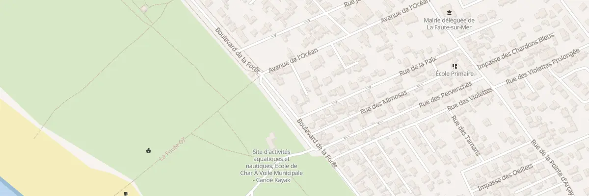 Plan du 29 Bd de la Forêt à L’Aiguillon-la-Presqu’île