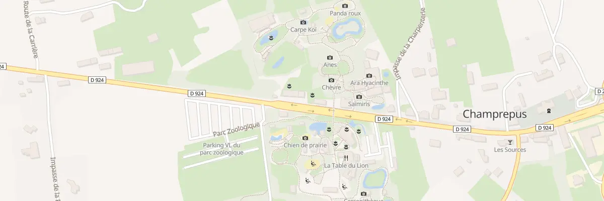 Plan du 574 Rue Saint Gaud à Champrepus