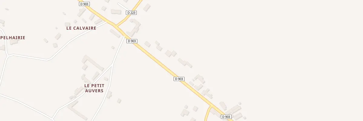 Plan du 9 Rte du Grand Chemin à Auvers