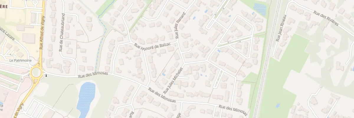 Plan du 13 Rue jules michelet à Montaigu-Vendée