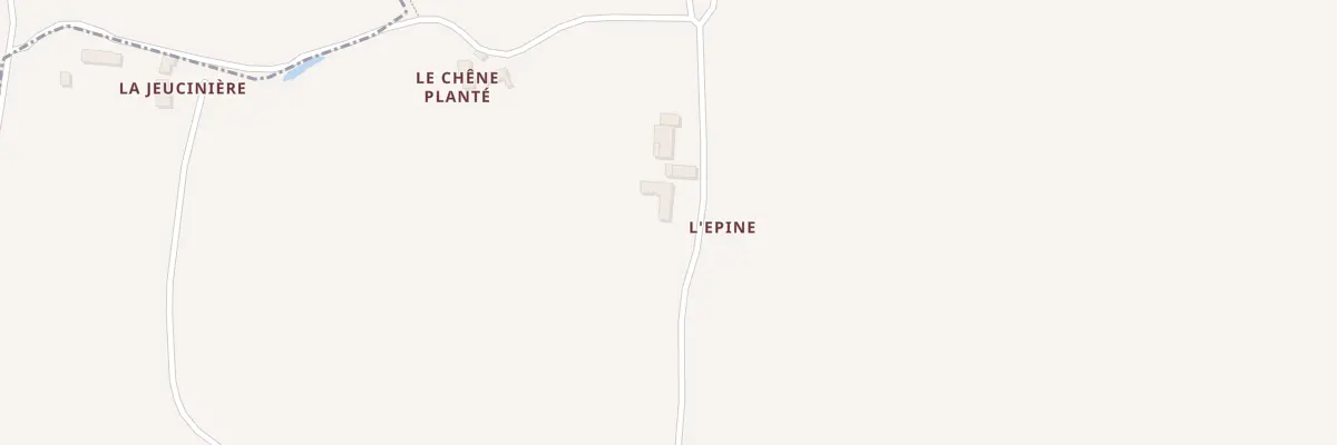 Plan du 469 L’Epine à Cornillé