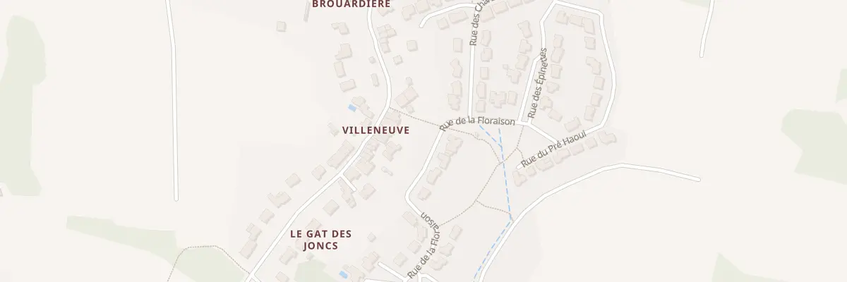 Plan du 79B Villeneuve au Pallet