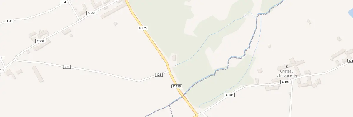 Plan du 3C Haut de la Rue -Goubervill à Gatteville-le-Phare