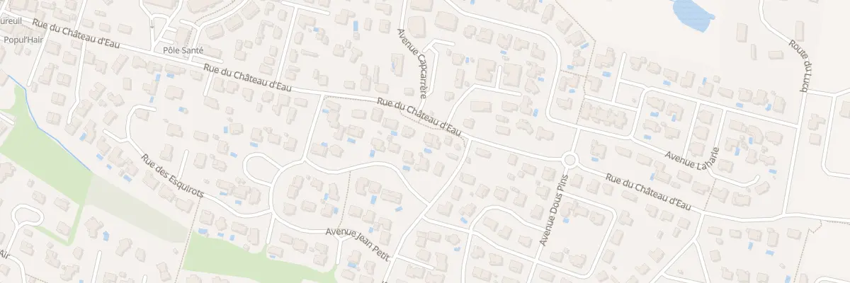 Plan du 45 Rue du Château d’Eau à Tosse