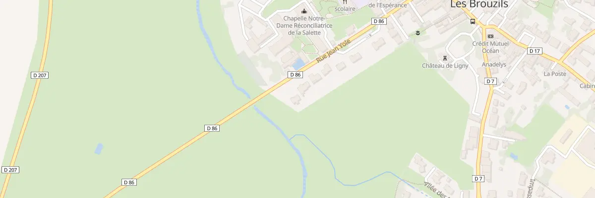Plan du 28 Rue jean yole aux Brouzils