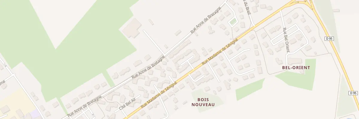 Plan du 6 Résidence des Jardins à Louvigné-de-Bais
