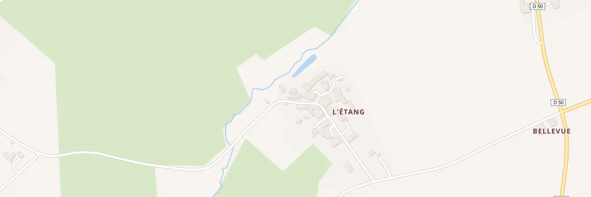 Plan du 1 L’Étang au Tablier