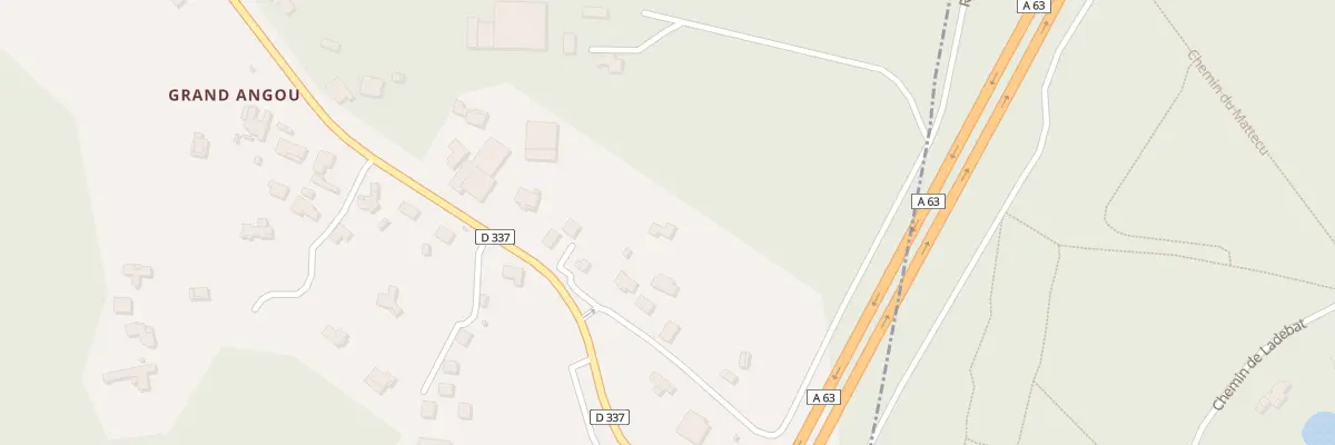 Plan du 7 Rte d’Arroun à Saubion