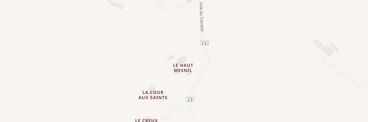 Plan du 5345 Le Haut Menil à Visseiche