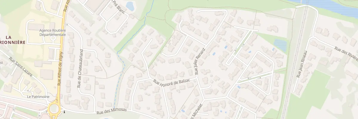 Plan du 5 Rue george sand à Montaigu-Vendée