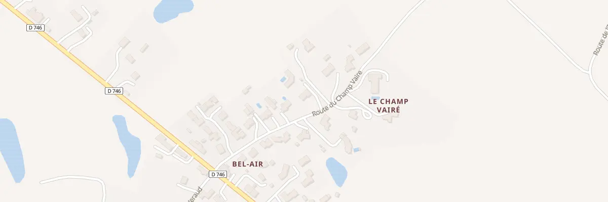 Plan du 15 Rte du Champ Vairé à Rives de l’Yon