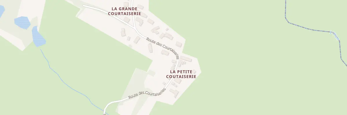 Plan du 268 Rte des Courtaiseries au Champ-Saint-Père