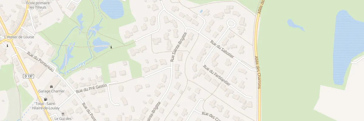 Plan du 13 Rue sainte brigitte à Montaigu-Vendée
