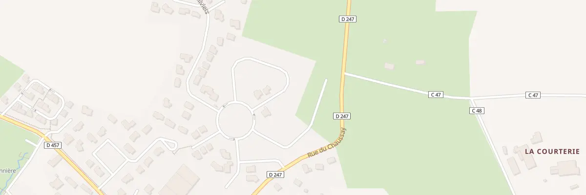 Plan du 83 Rue des Oliviers - St Martin à Avranches