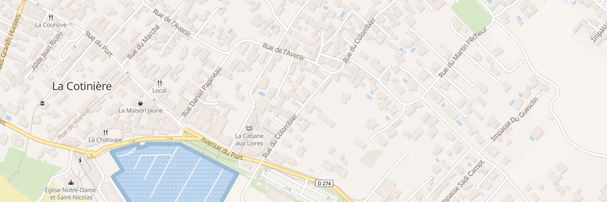 Plan du 15 Rue du Colombier à Saint-Pierre-d’Oléron